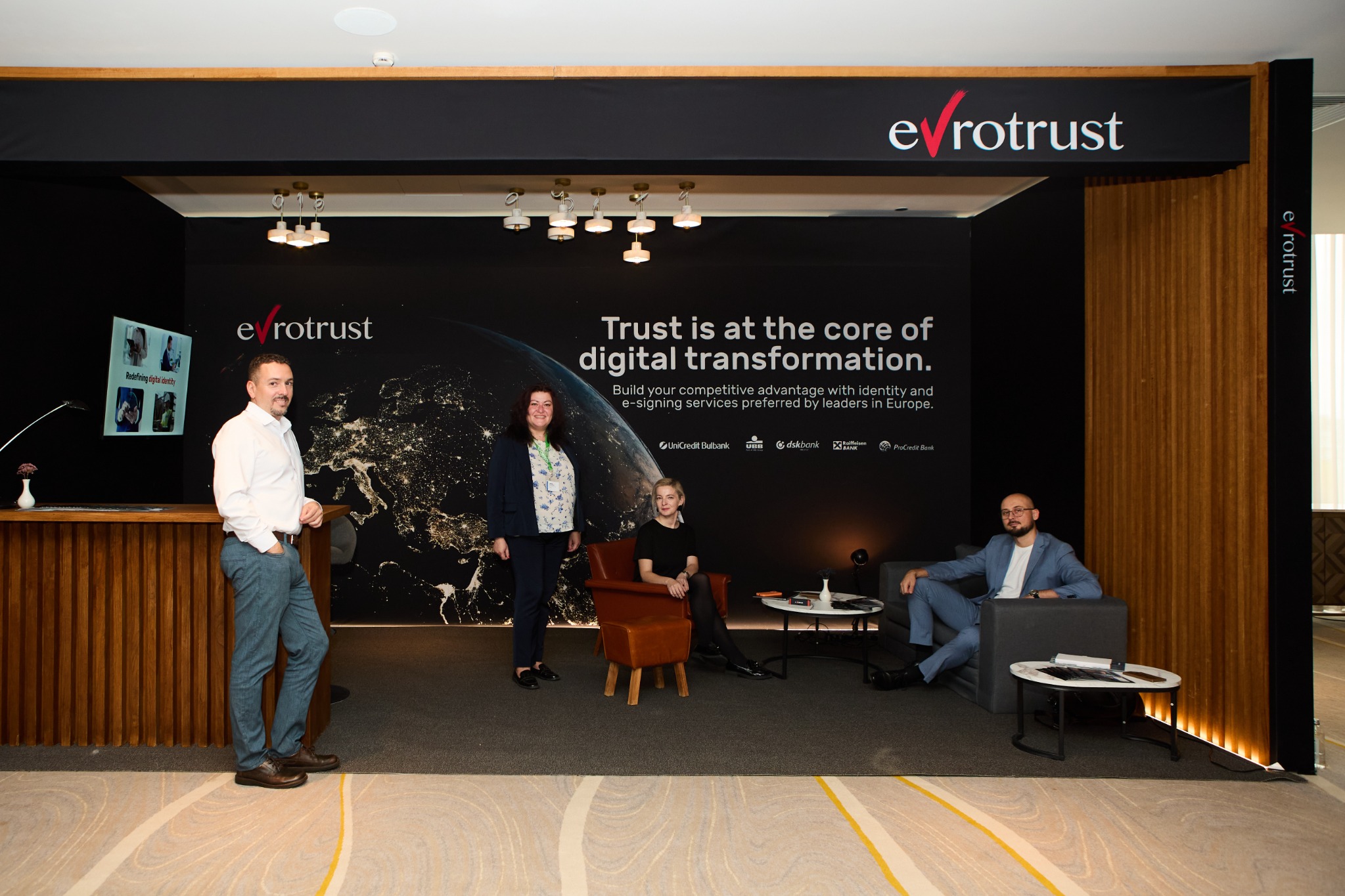 Evrotrust activation at Banking CEE Expo